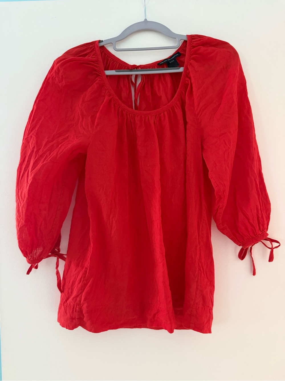 French Connection Linen Blouse size 6